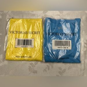 NWT - Victoria’s Secret tops - (1) tank top and (1) short sleeve tee MED.